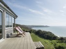 1 Bedroom Sea View Clifftop Cabin overlooking Whitsand Bay, Cornwall, England